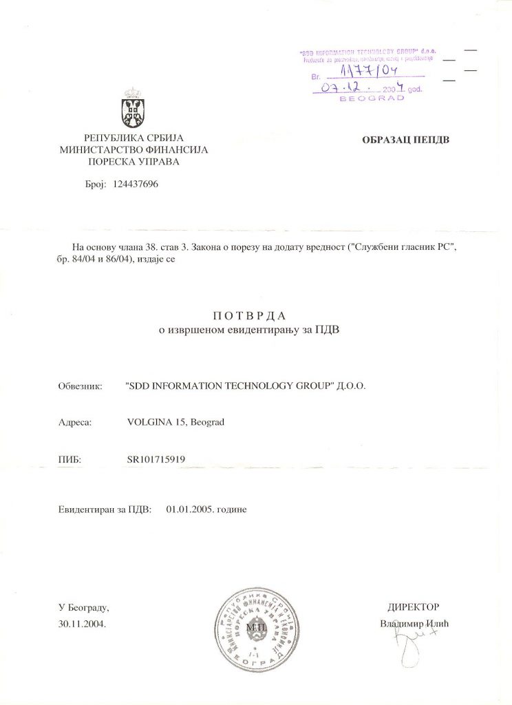 Osnovni podaci